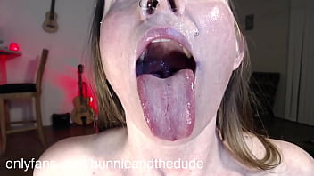 Dirty Wife Gag Herself Spit All Over Face - thelebowskis