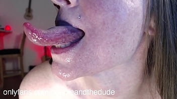 Gagging Self Spitting on Face Snot in Nose Describe Cum Swap - BunnieAndTheDude